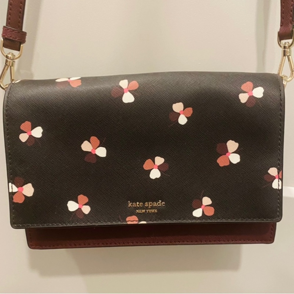 Kate Spade Flower Print Crossbody bag